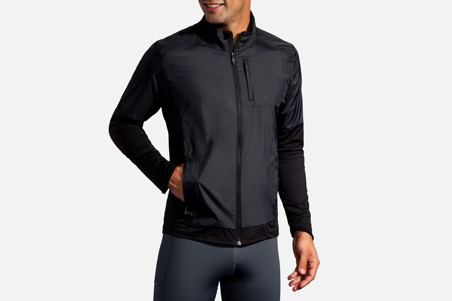  Men's Brooks Fusion Hybrid Jacket - 211299-001