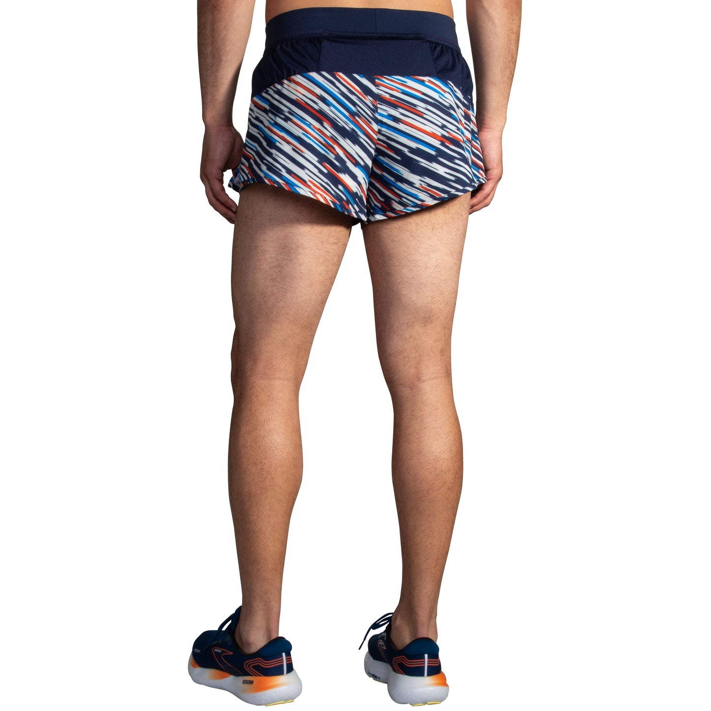  Men's Brooks Run USA Sherpa 3" Split Short - 211329-410
