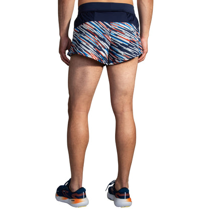  Men's Brooks Run USA Sherpa 3" Split Short - 211329-410