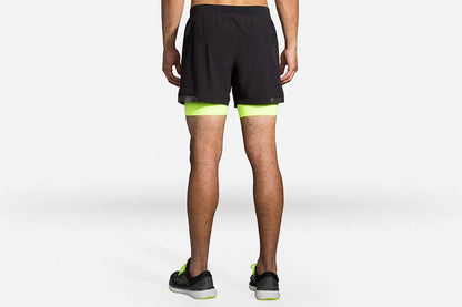  Men's Brooks Carbonite 5" 2-in-1 Short Run Visible Collection 211352-070