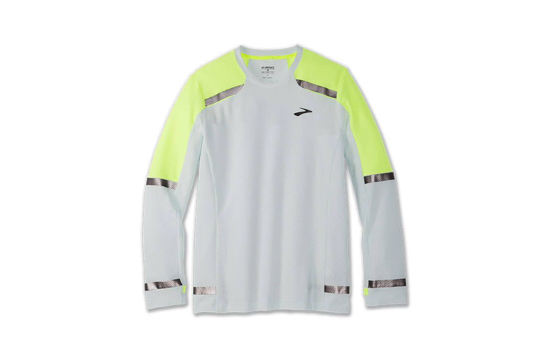  Men's Brooks Carbonite Long Sleeve Run Visible Collection 211354-041