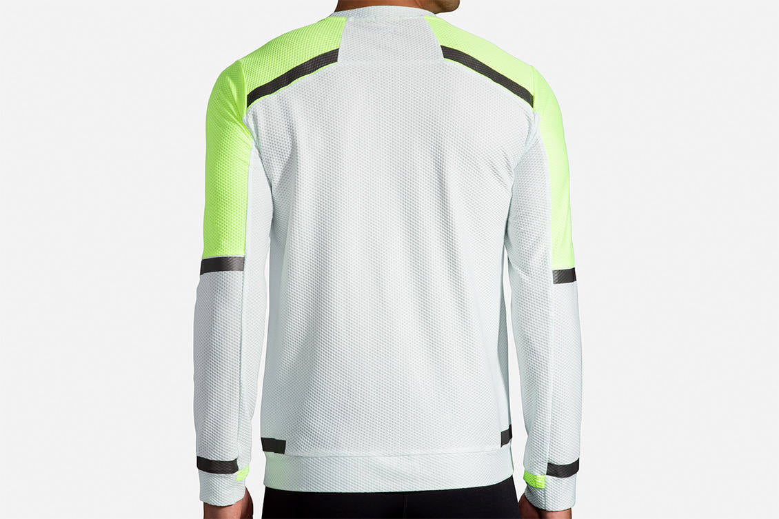  Men's Brooks Carbonite Long Sleeve Run Visible Collection 211354-041