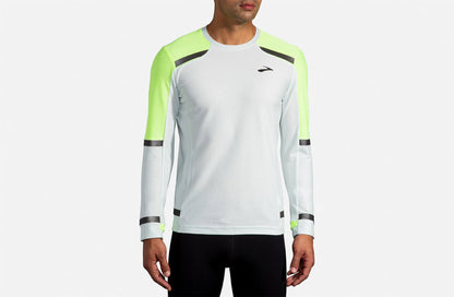  Men's Brooks Carbonite Long Sleeve Run Visible Collection 211354-041