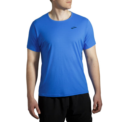 Men's Brooks Atmosphere Short Sleeve Running T-Shirt - 211383-434