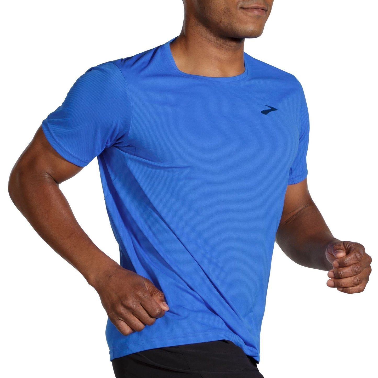  Men's Brooks Atmosphere Short Sleeve Running T-Shirt - 211383-434