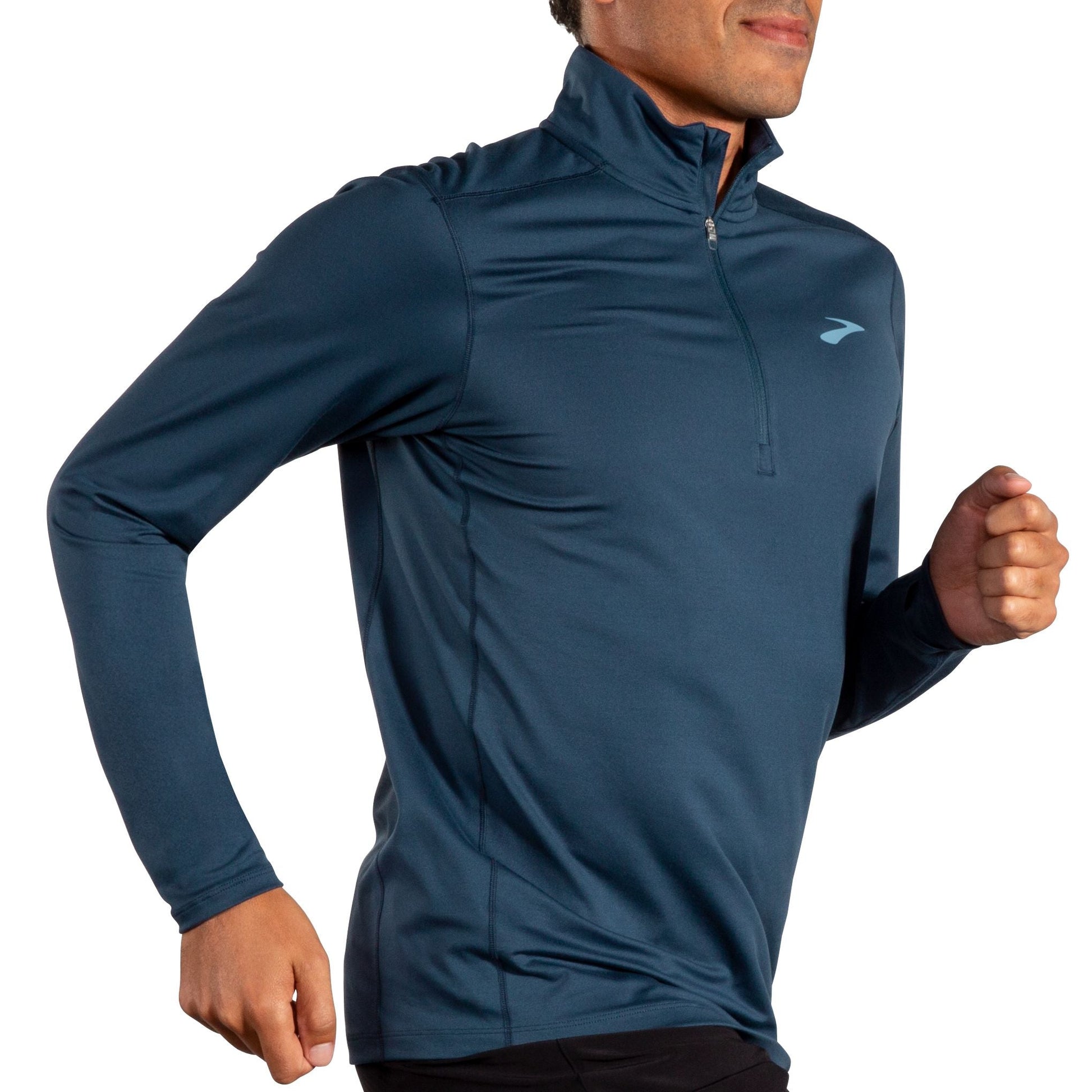  Men's Brooks Dash 1/2 Zip 2.0 - 211492-455