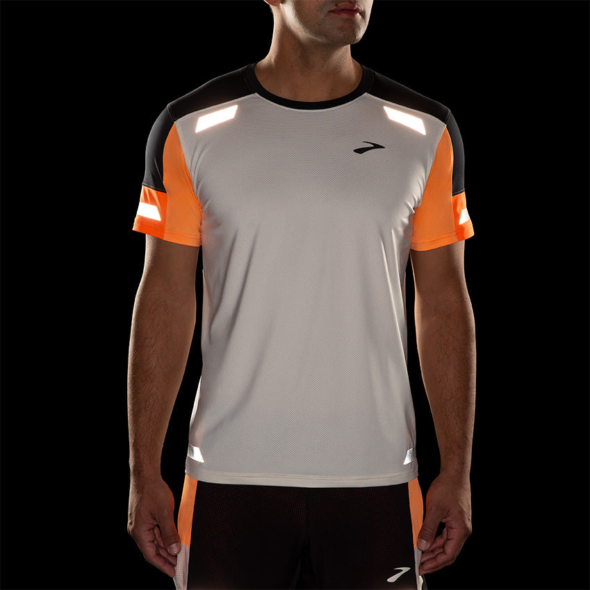  Men's Brooks Run Visible Short Sleeve 2.0 - 211523-167