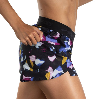  Women's Brooks Chaser 3" Short - 221463-056