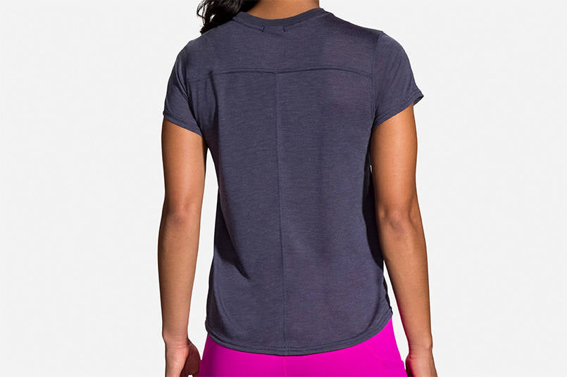  Women's Brooks Distance Graphic Short Sleeve - 221469-459