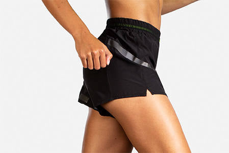  Women's Brooks Carbonite 4" Short Run Visible Collection - 221492-070