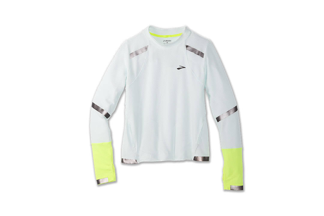  Women's Brooks Carbonite Long Sleeve Run Visible Collection - 221494-041