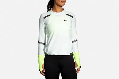  Women's Brooks Carbonite Long Sleeve Run Visible Collection - 221494-041