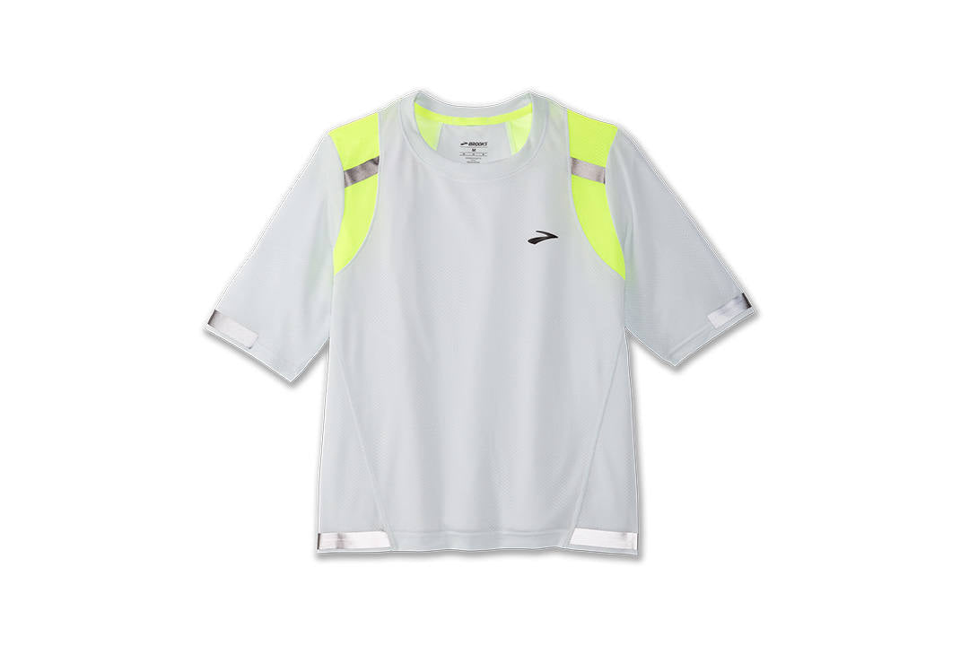  Women's Brooks Carbonite Short Sleeve Run Visible Collection - 221495-052