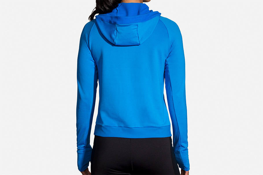 BROOKS Women's Notch Thermal Hoodie - 221502-480
