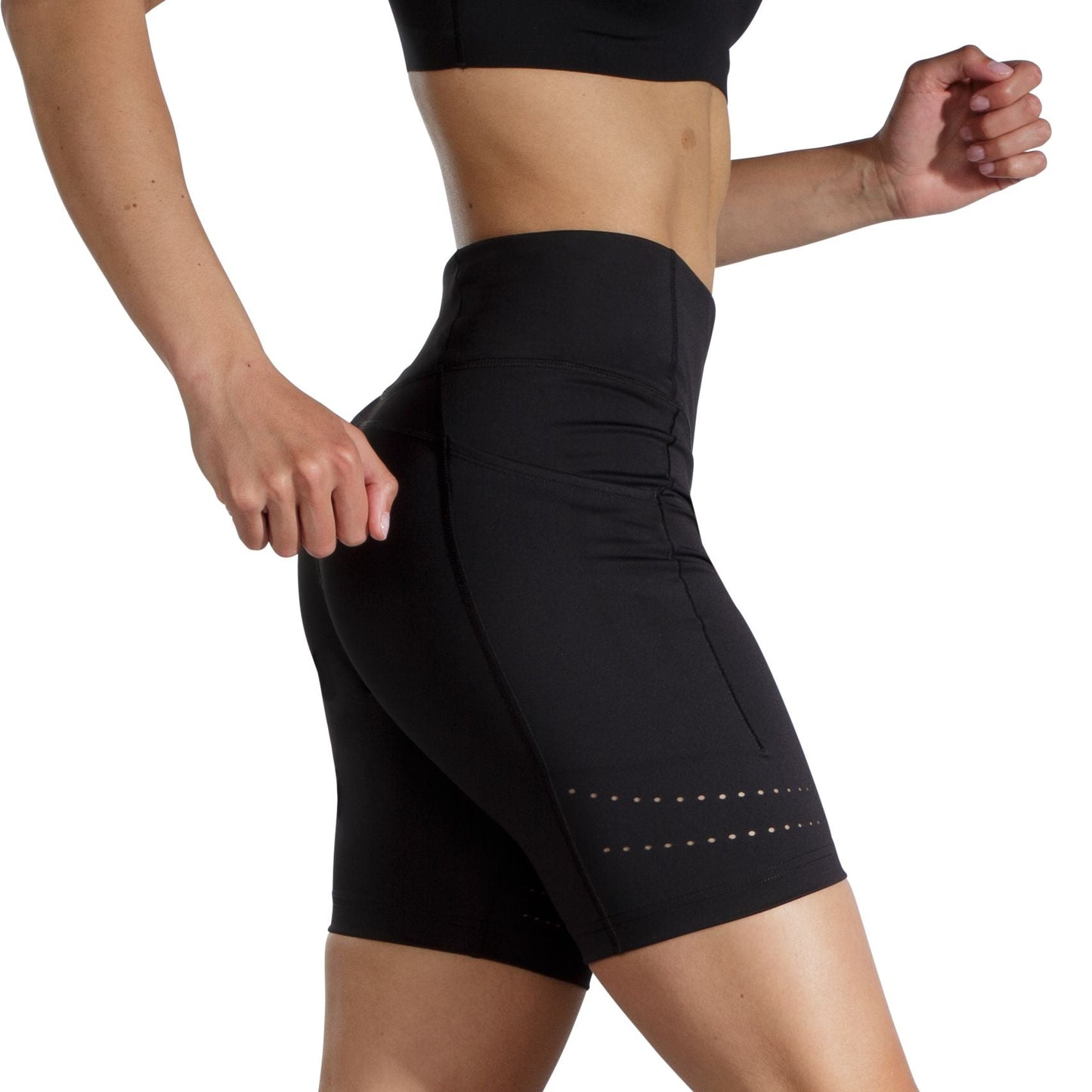  Women's Brooks Method 8" Short Tight - 221525-001