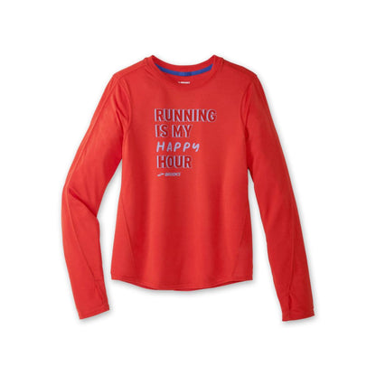  Women's Brooks Running Is My Happy Hour Long Sleeve 221540-624