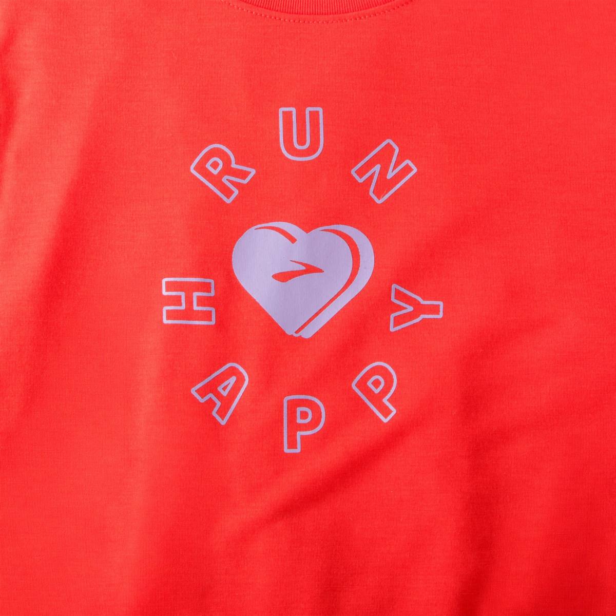  Women's Brooks Run Happy Short Sleeve 221541-635