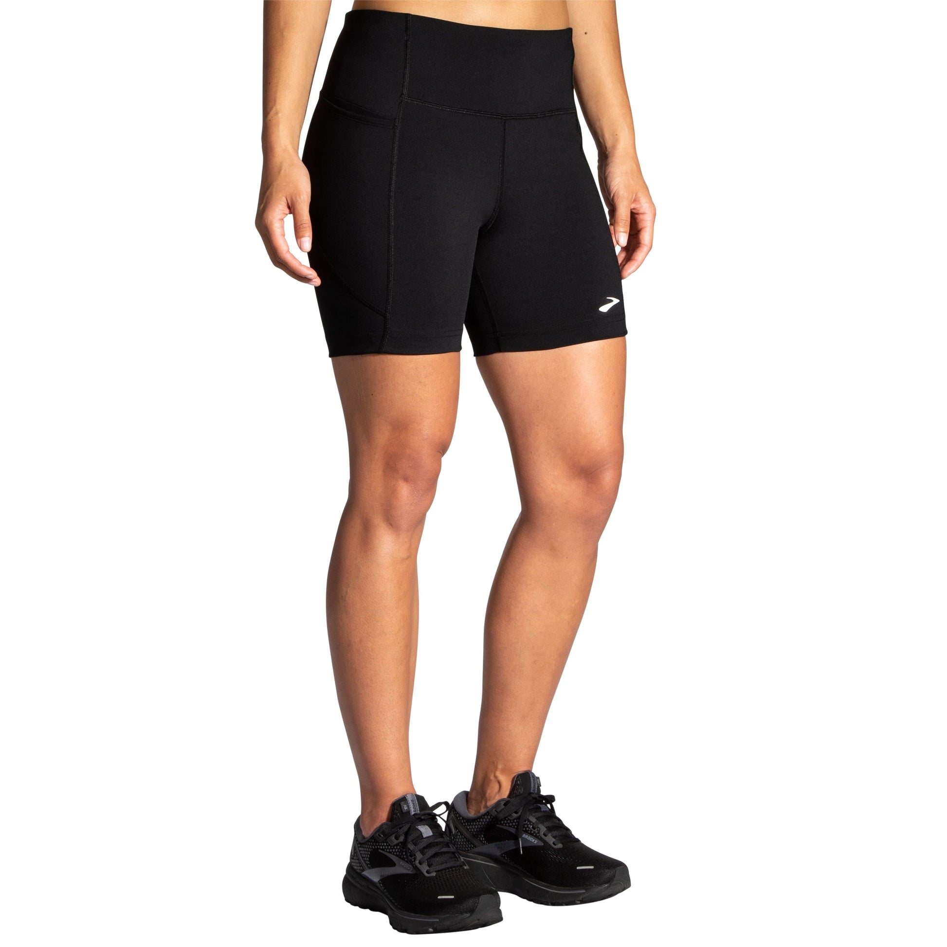 Women's Brooks Moment 5" Short Tight - 221584-001