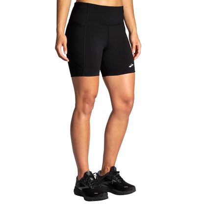  Women's Brooks Moment 5" Short Tight - 221584-001