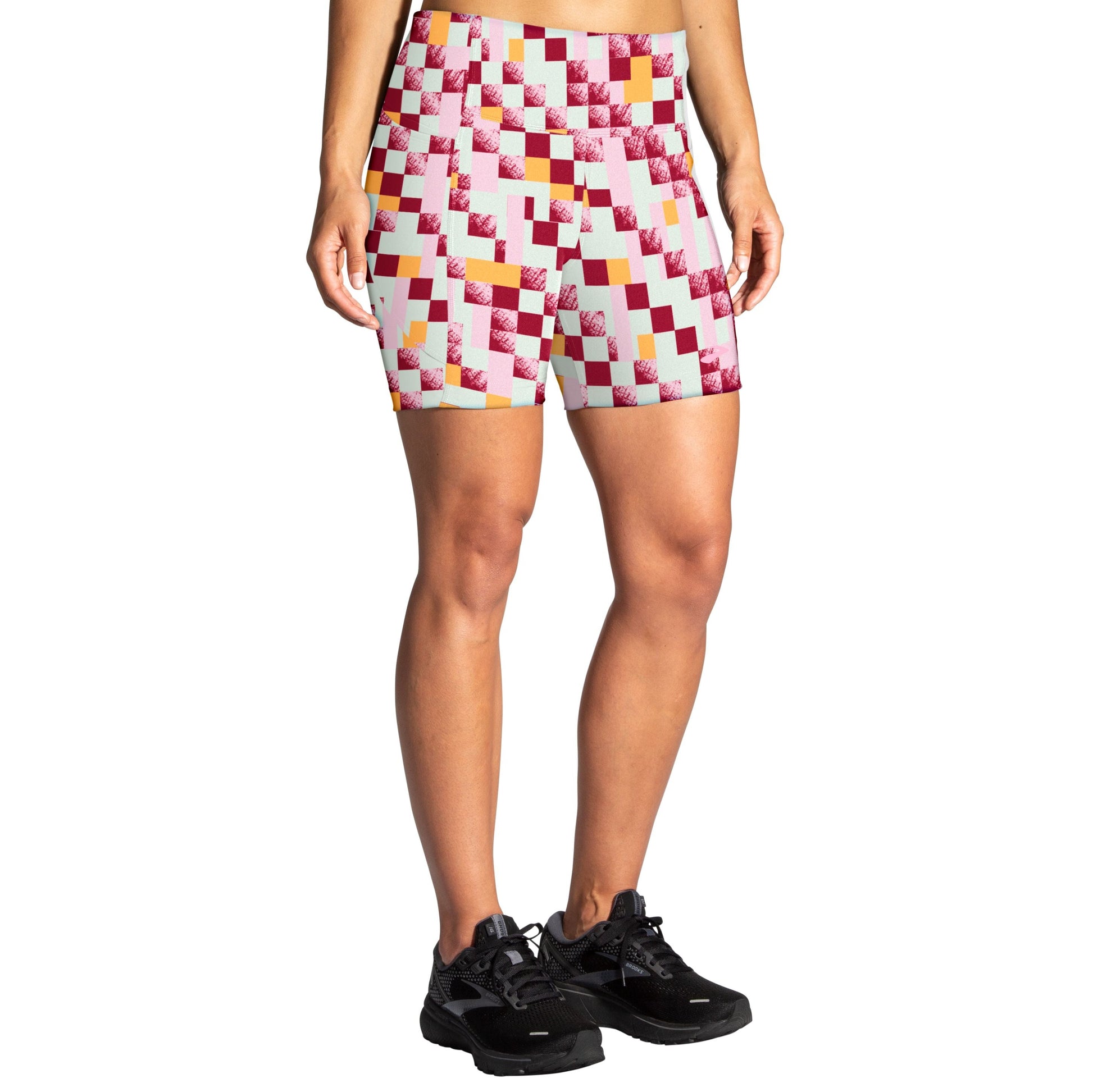  Women's Brooks Moment 5" Short Tight - 221584-128