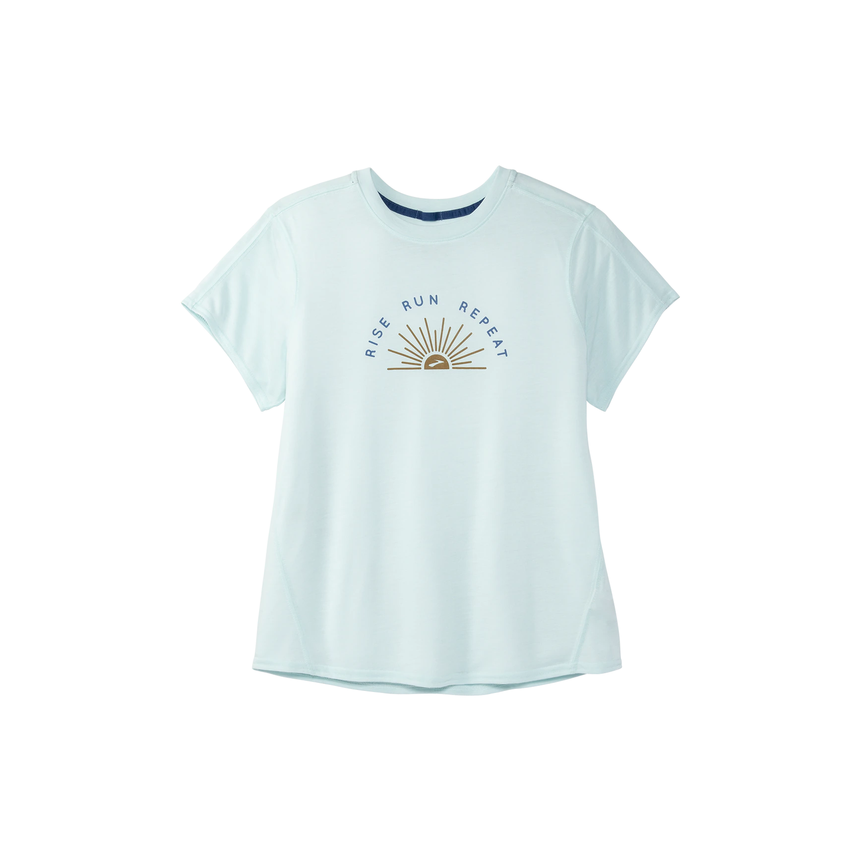  Women's Brooks Distance Graphic Short Sleeve- 221600-430