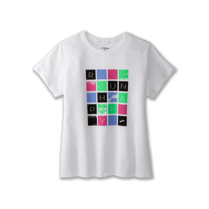  Women's Brooks Distance Short Sleeve 2.0 - 221614-176