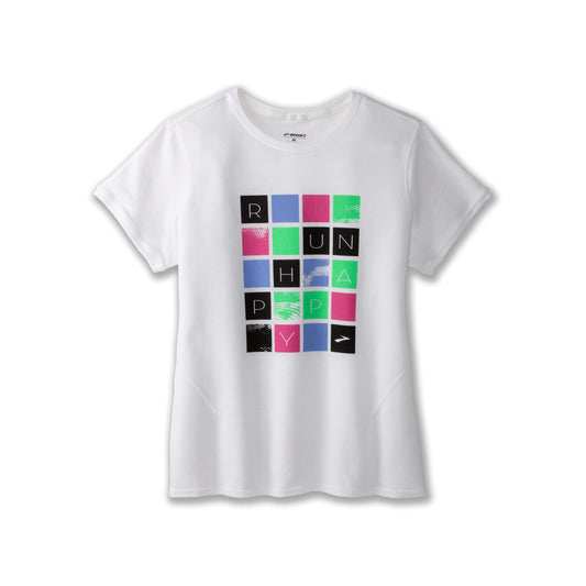  Women's Brooks Distance Short Sleeve 2.0 - 221614-176