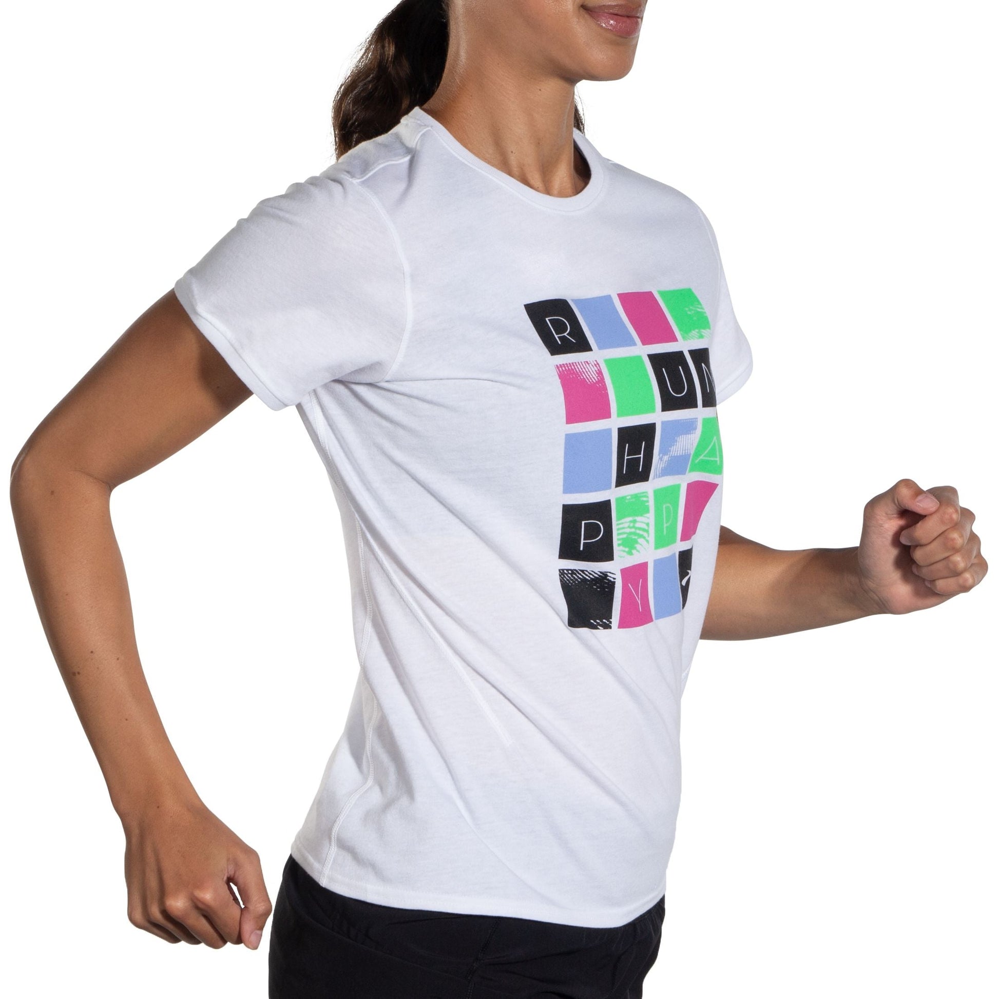  Women's Brooks Distance Short Sleeve 2.0 - 221614-176