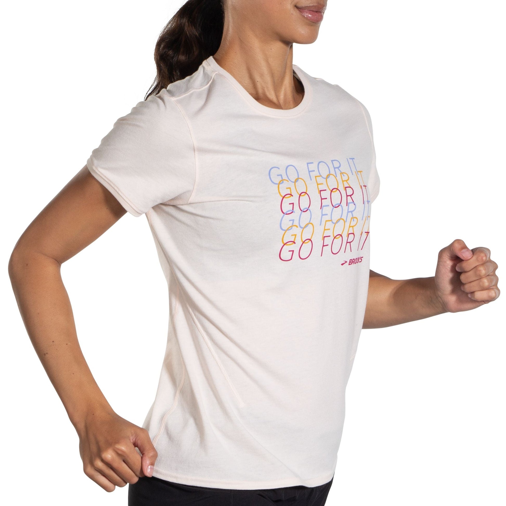  Women's Brooks Distance Short Sleeve 2.0 - 221614-187