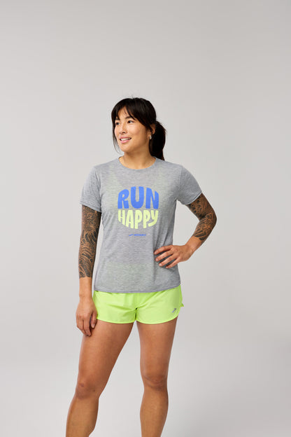  Women's Brooks Distance Short Sleeve 3.0 - 221669-012