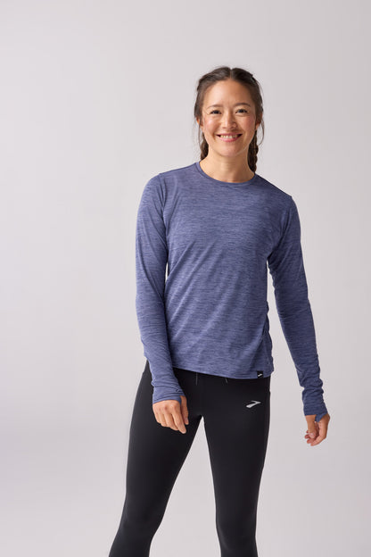  Women's Brooks Luxe Long Sleeve - 221683-476