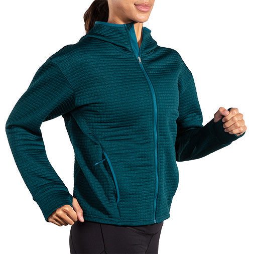  Women's Brooks Activate Midweight Hoodie - 221684-471