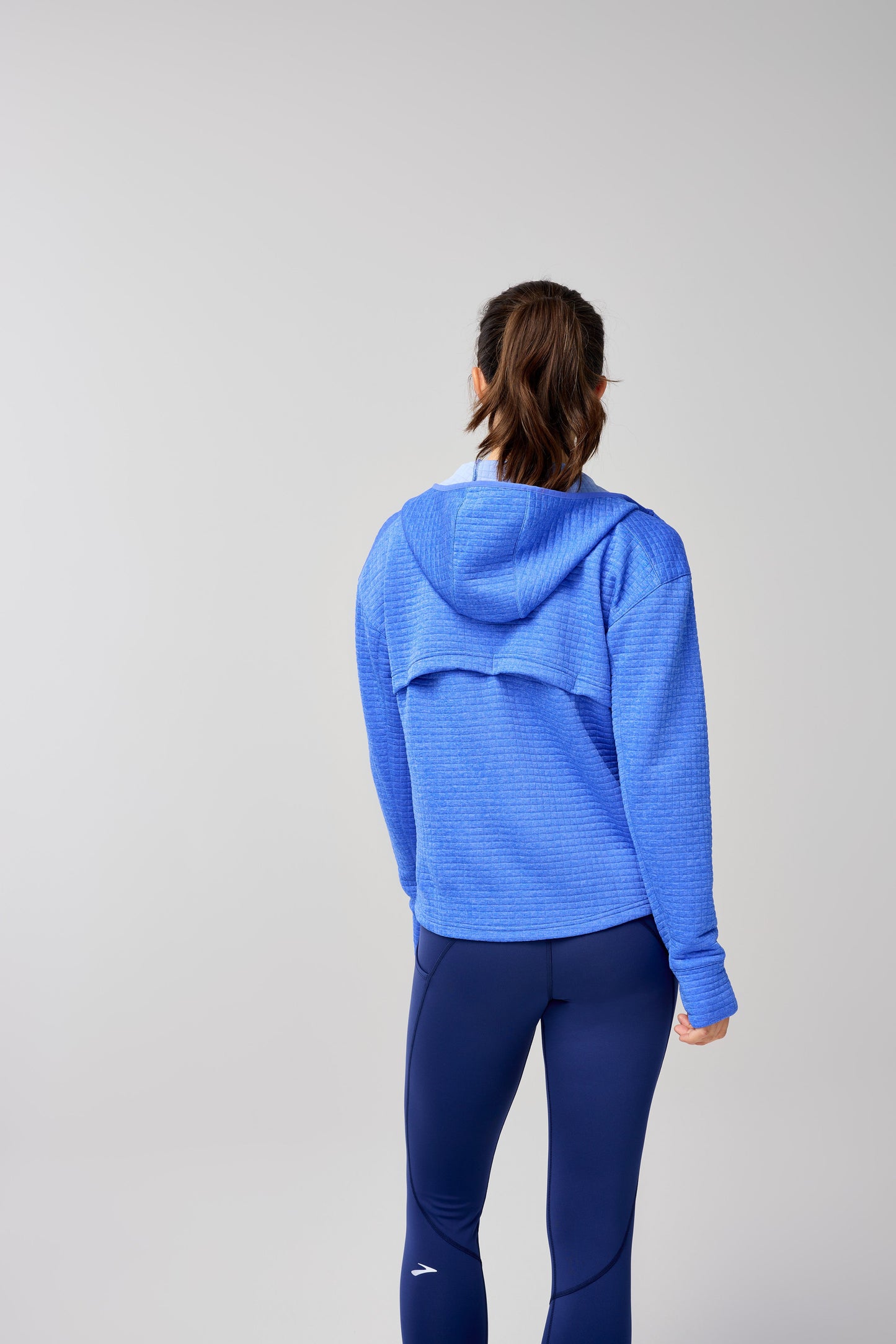  Women's Brooks Activate Midweight Full Zip Hoodie - 221684-483
