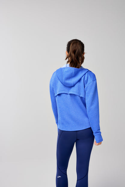  Women's Brooks Activate Midweight Full Zip Hoodie - 221684-483
