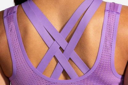  Women's Brooks Drive Mesh Run Bra - 300641-551