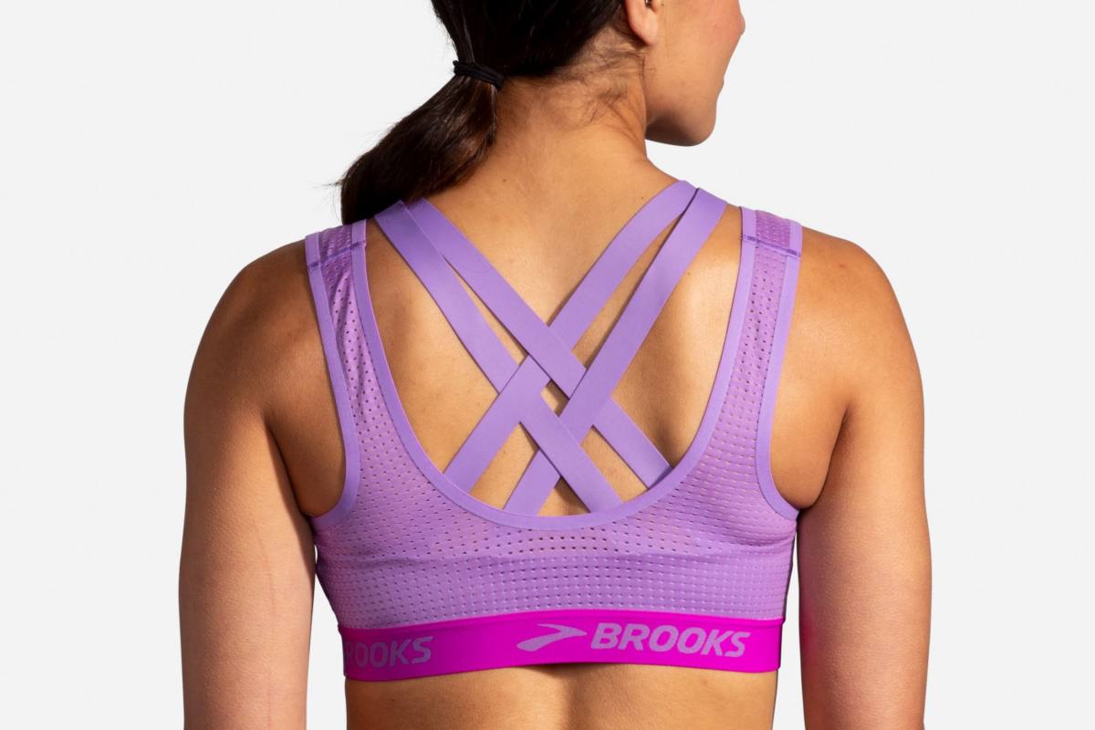  Women's Brooks Drive Mesh Run Bra - 300641-551