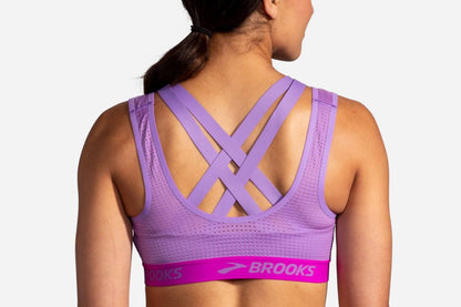  Women's Brooks Drive Mesh Run Bra - 300641-551
