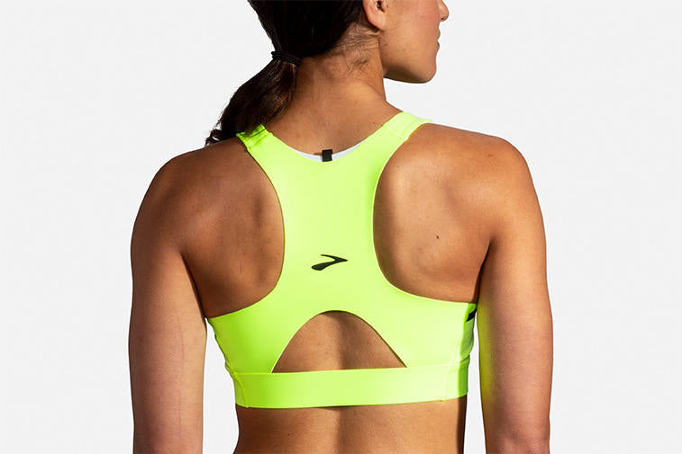 Women's Brooks Drive 3 Pocket Run Bra - 350080-305