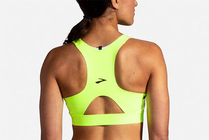  Women's Brooks Drive 3 Pocket Run Bra - 350080-305