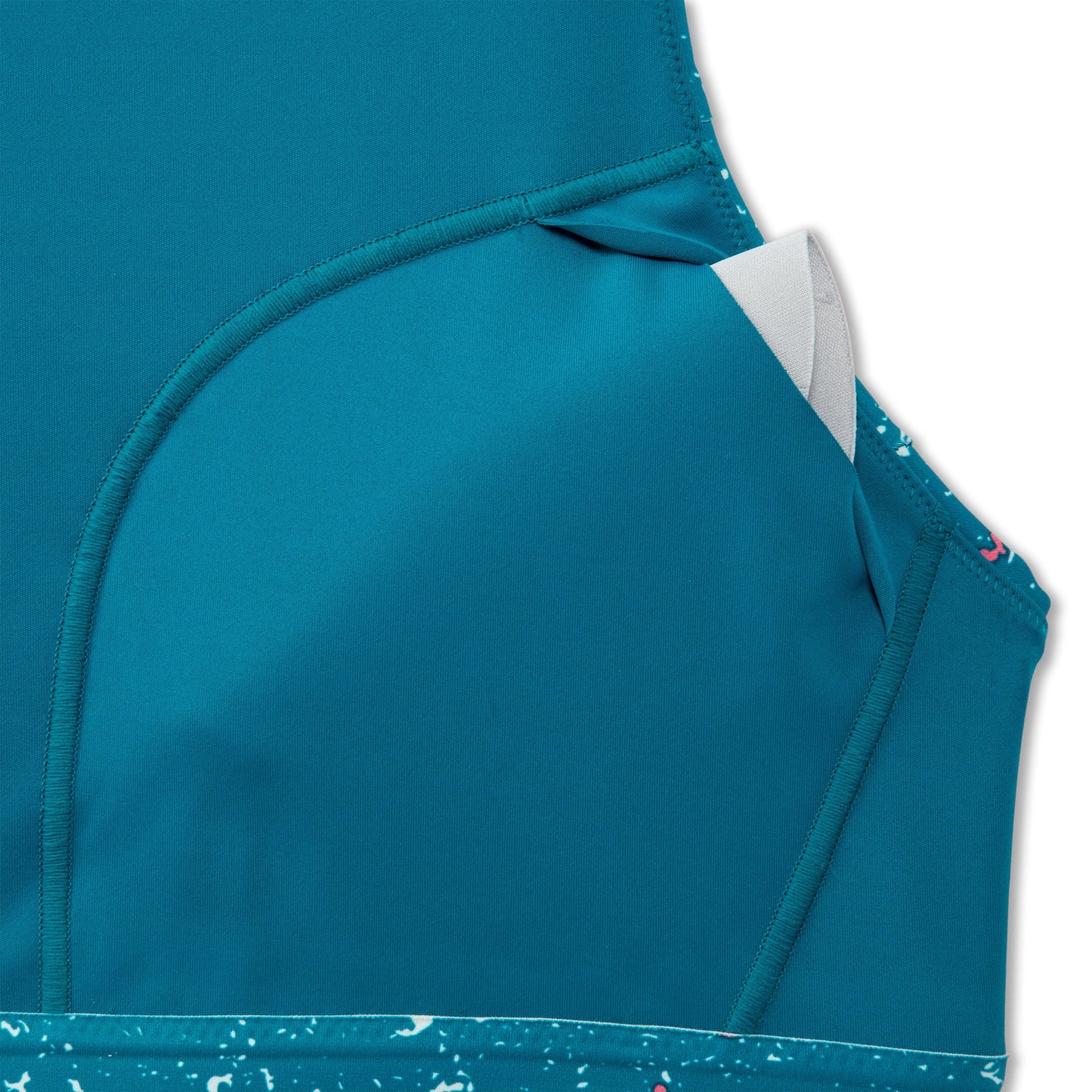  Women's Brooks Drive 3 Pocket Run Bra - 350080-464