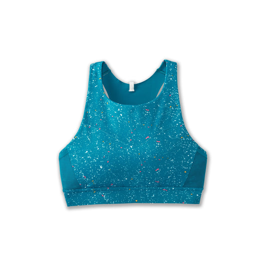  Women's Brooks Drive 3 Pocket Run Bra - 350080-464
